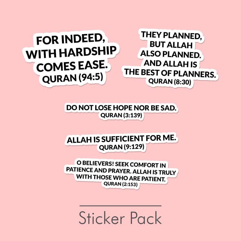 Pack of Quran Translation Stickers