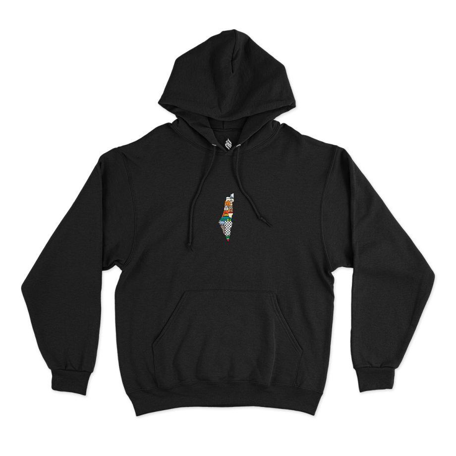 Palestine Culture Map Hoodie