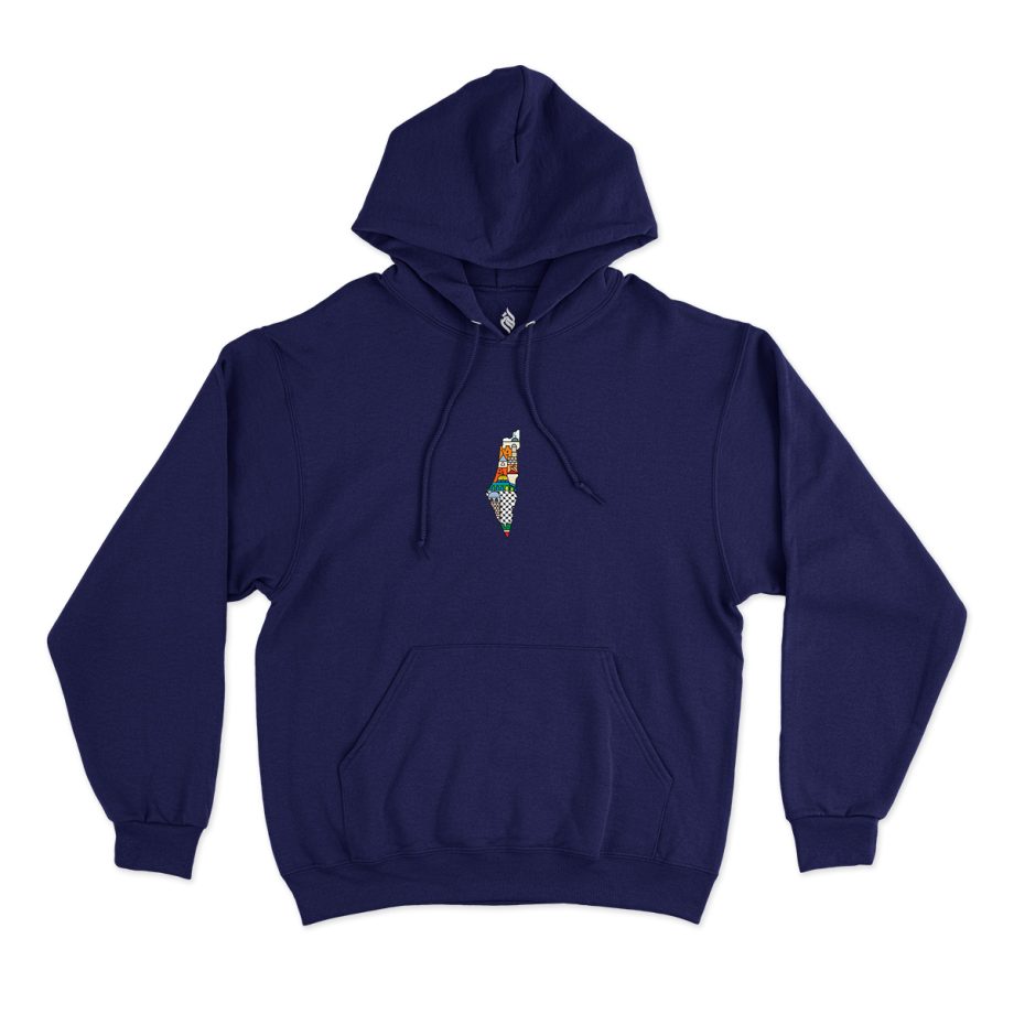 Palestine Culture Map Hoodie