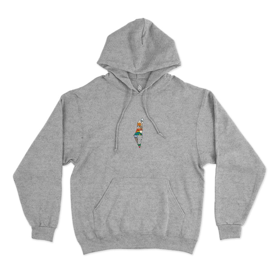 Palestine Culture Map Hoodie