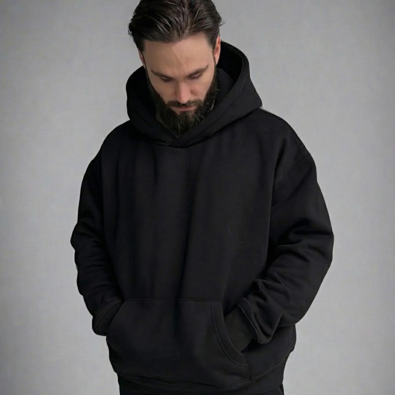 Heavyweight Plain Hoodie (Gender Neutral)