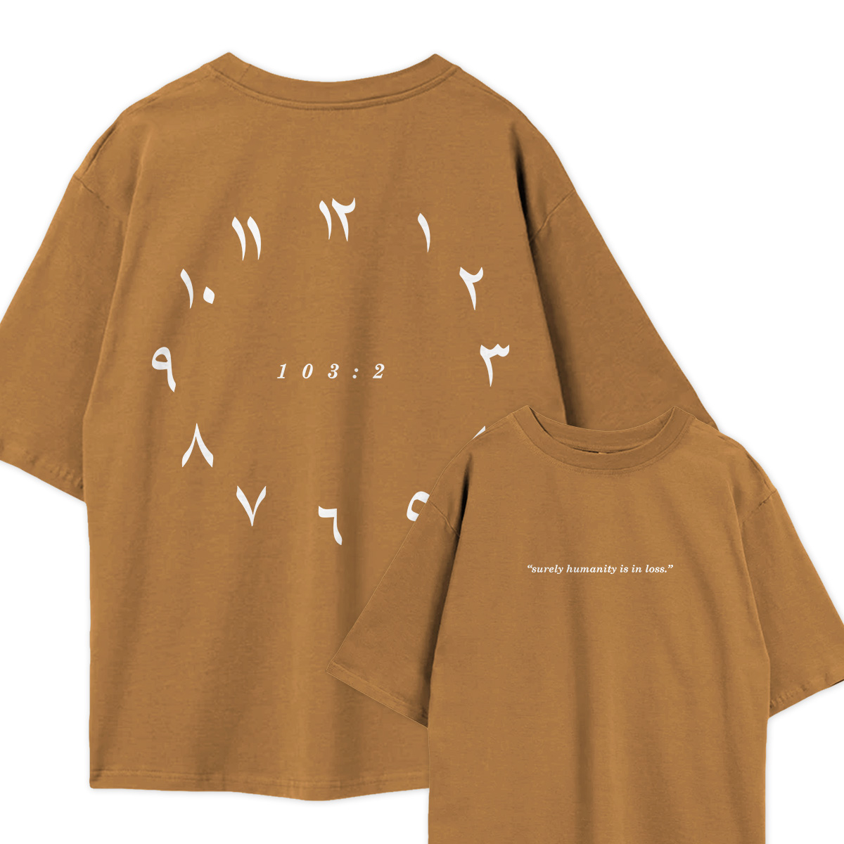 Time Lost Oversized Drop Shoulder Shirt