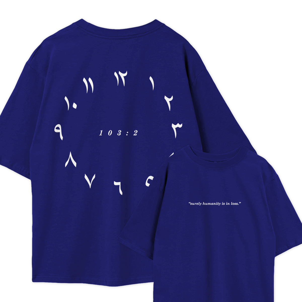 Time Lost Oversized Drop Shoulder Shirt