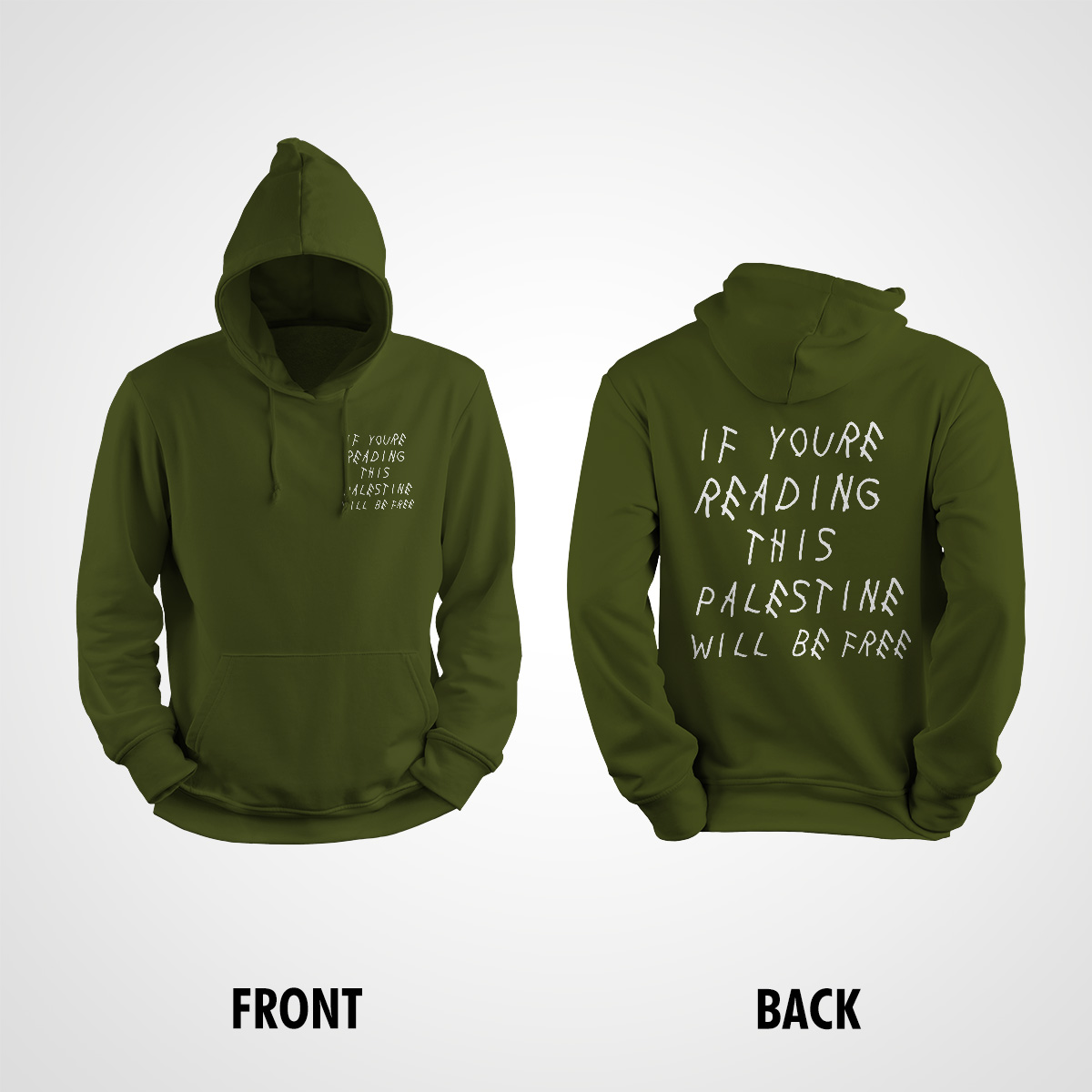 “If You’re Reading This Palestine Will Be Free” Hoodie