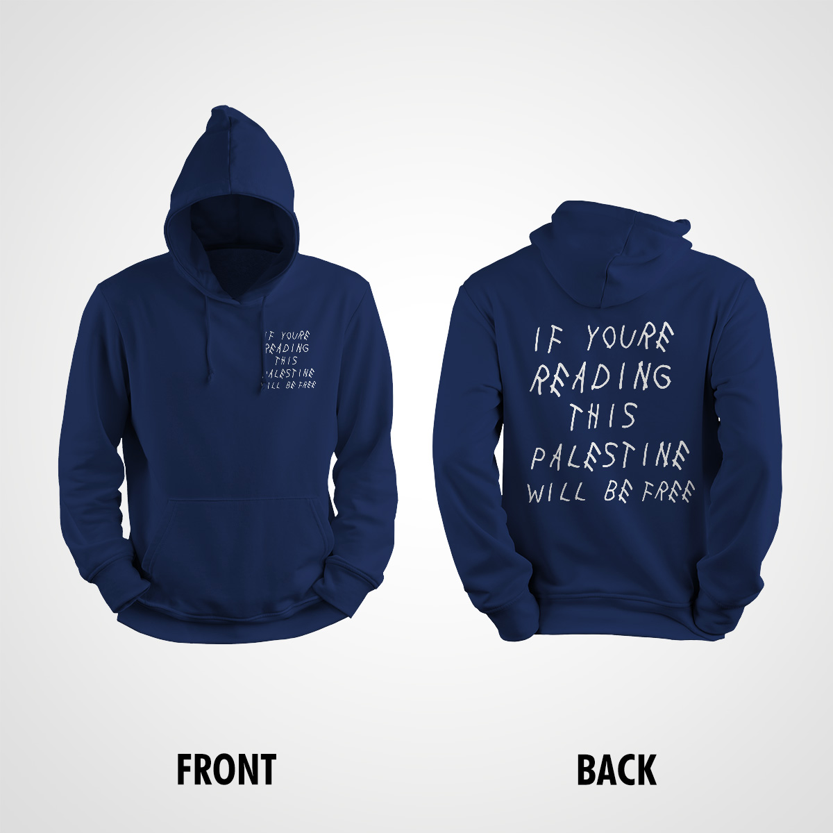 “If You’re Reading This Palestine Will Be Free” Hoodie