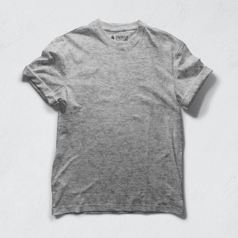 100% cotton t-shirt — pure breathable everyday crew neck tee in multiple colors