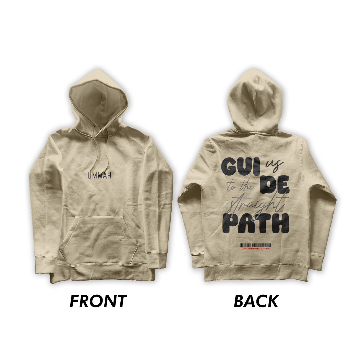 Guide Us to the Straight Path Hoodie - Limited Edition