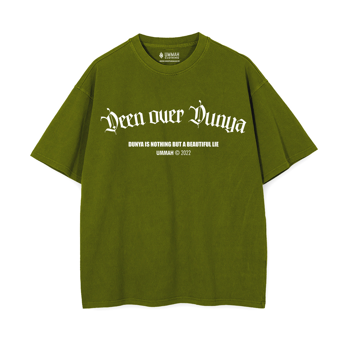 Deen over Dunya Oversized T-Shirt (Limited Edition)