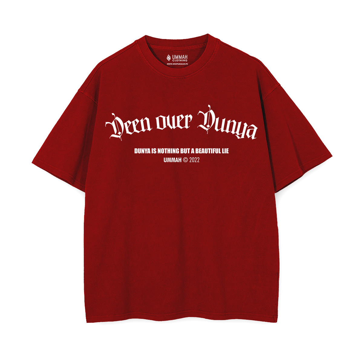 Deen over Dunya Oversized T-Shirt (Limited Edition)